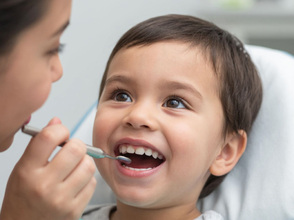 Лечение кариеса молочных зубов