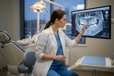 МРТ при имплантах зубов